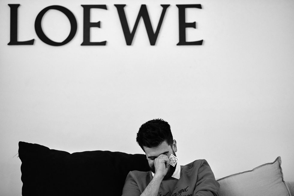 Fotografía corporativa director de marketing Loewe
