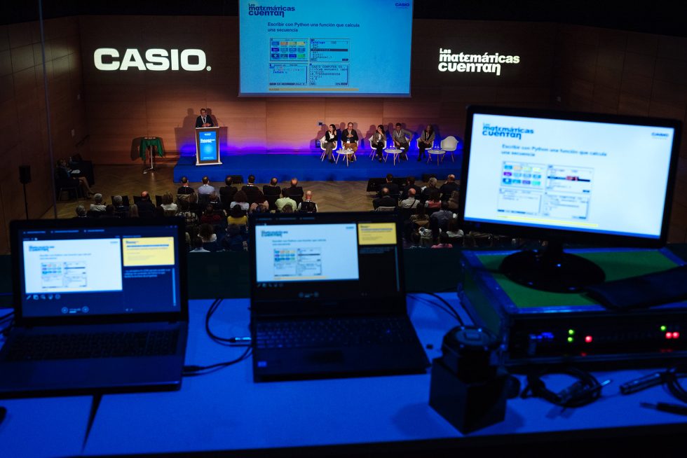 Congreso evento Casio las matemáticas cuentan fotografía general