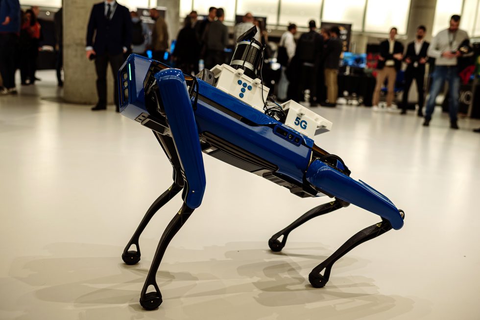 reportaje de empresa robot