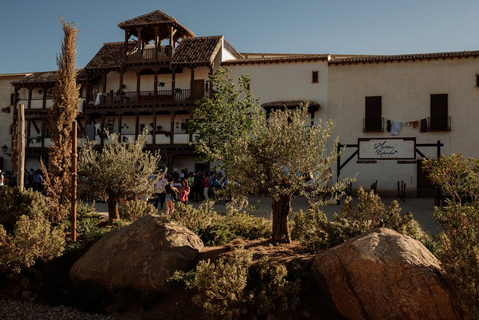 Fotografía entrada a pluma y espada Puy du Fou Toledo